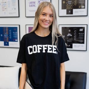 
            
                Load image into Gallery viewer, Black Basic Coffee Tee
            
        