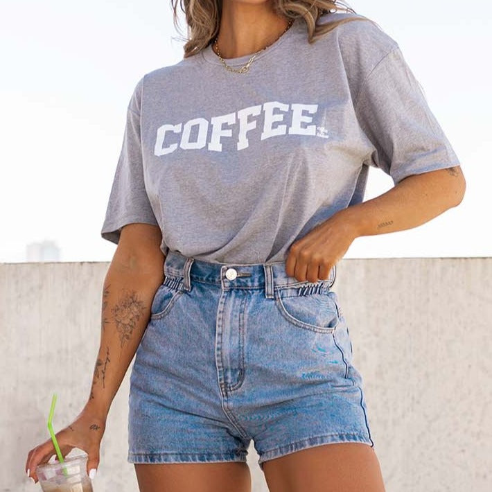 
            
                Load image into Gallery viewer, Grey Basic Coffee Tee
            
        
