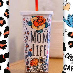 
            
                Load image into Gallery viewer, 20oz Mom Life- Tumbler
            
        